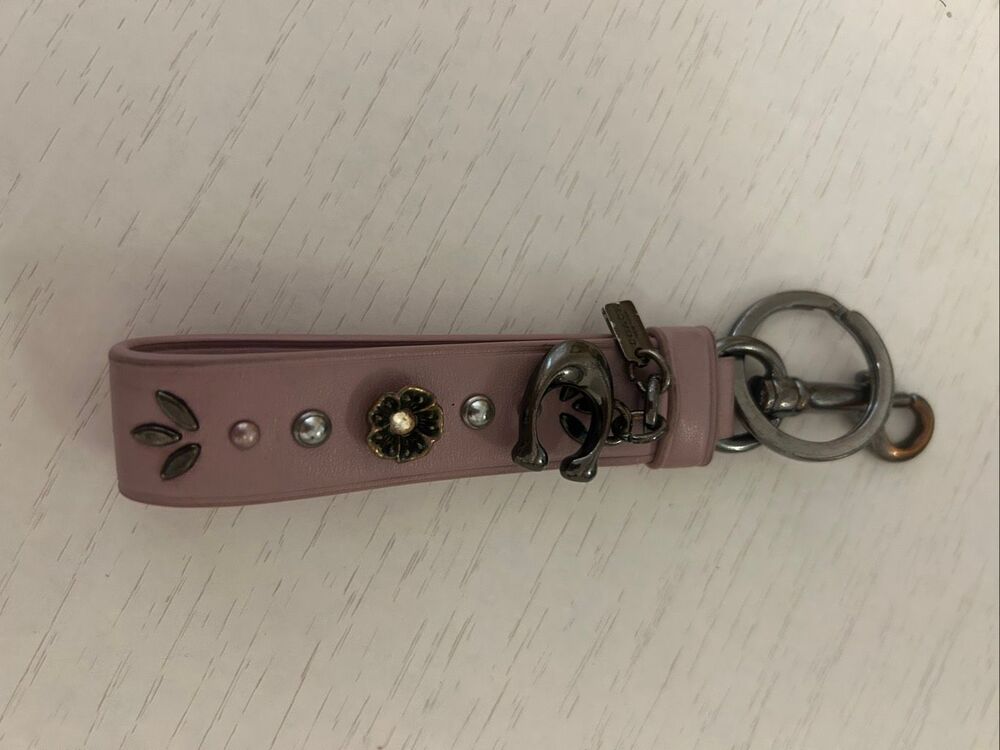 COACH TeaRose Keychain - Picture 5 of 9